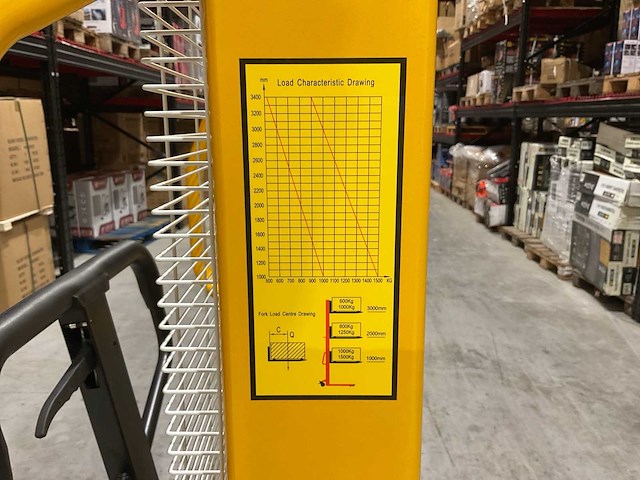 2025 - rte wms1000-1600 stapelaar - afbeelding 9 van  18