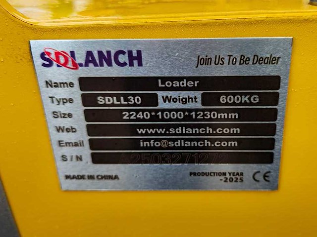 2025 - sdlanch - sdll30 - shovel - afbeelding 5 van  15
