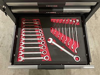 2025 - sg werkzeuge 7 laden 266 pc’s blacklist gereedschapswagen gevuld - afbeelding 18 van  22