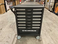 2025 - sg werkzeuge 7 laden 266 pc’s blacklist gereedschapswagen gevuld - afbeelding 10 van  19