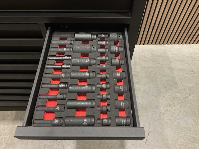 2025 - silverstahl 14 lades 344 pcs si/533 profline ep2415-2506 gereedschapswagen - afbeelding 33 van  78