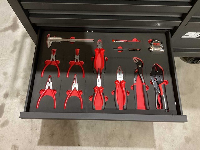 2025 - silverstahl 14 lades 344 pcs si/533 profline ep2415-2506 gereedschapswagen - afbeelding 52 van  78