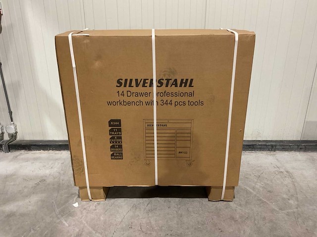 2025 - silverstahl 14 lades 344 pcs si/533 profline ep2415-2506 gereedschapswagen - afbeelding 33 van  78