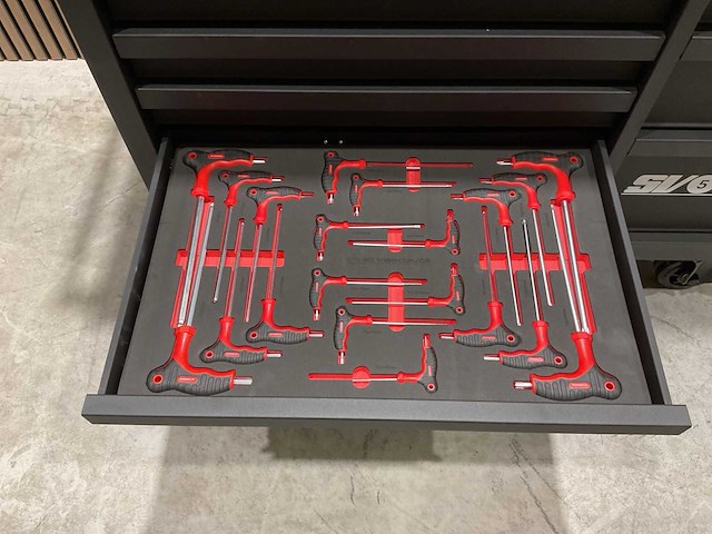 2025 - silverstahl 14 lades 344 pcs si/533 profline ep2415-2506 gereedschapswagen - afbeelding 24 van  78