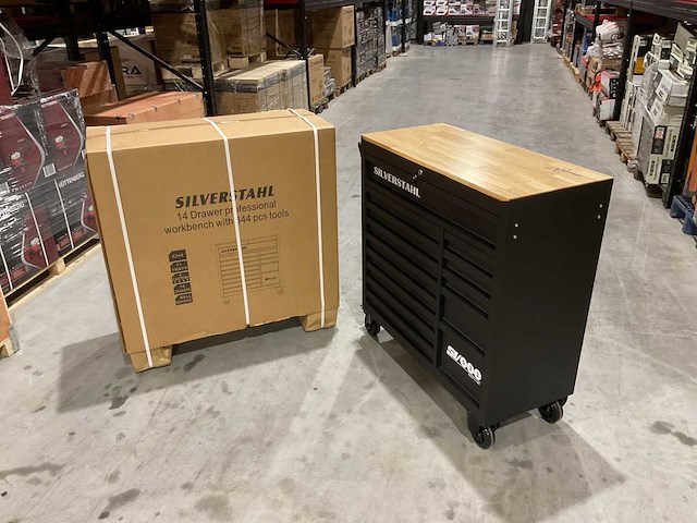 2025 - silverstahl 14 lades 344 pcs si/533 profline ep2415-2506 gereedschapswagen - afbeelding 10 van  52