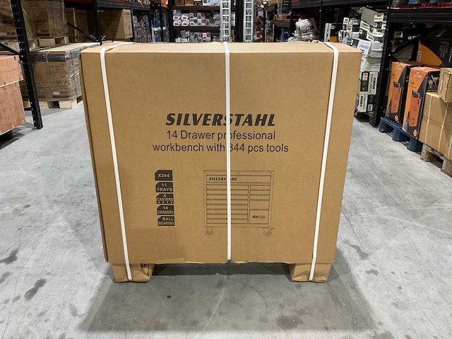 2025 - silverstahl 14 lades 344 pcs si/533 profline ep2415-2506 gereedschapswagen - afbeelding 17 van  52