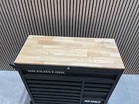 2025 - silverstahl 14 lades 344 pcs si/533 profline ep2415-2506 gereedschapswagen - afbeelding 29 van  53