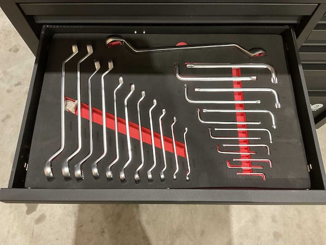 2025 - silverstahl 14 lades 344 pcs si/533 profline ep2415-2506 gereedschapswagen - afbeelding 52 van  53