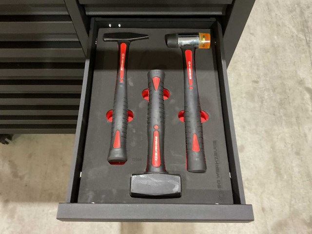 2025 - silverstahl 14 lades 344 pcs si/533 profline ep2415-2506 gereedschapswagen - afbeelding 5 van  66