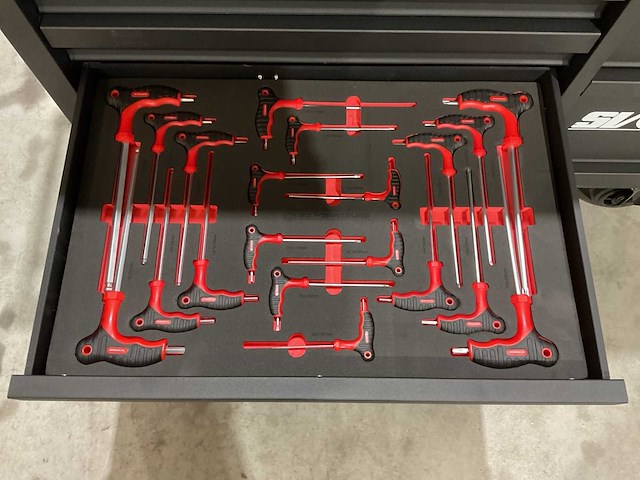 2025 - silverstahl 14 lades 344 pcs si/533 profline ep2415-2506 gereedschapswagen - afbeelding 3 van  71