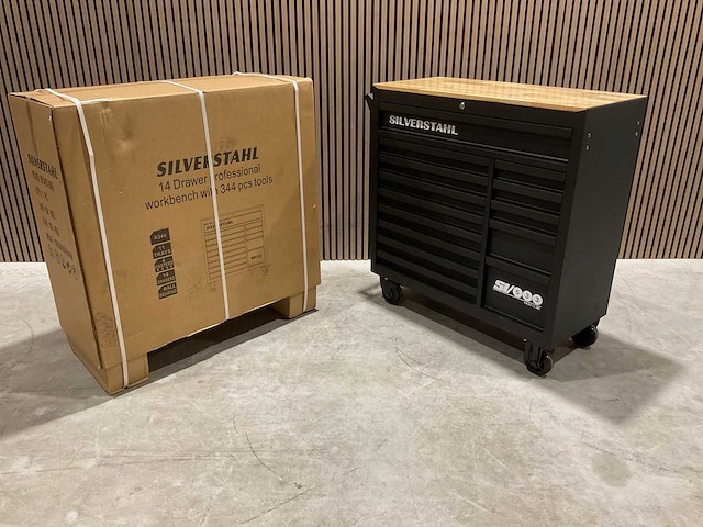 2025 - silverstahl 14 lades 344 pcs si/533 profline ep2415-2506 gereedschapswagen - afbeelding 14 van  71