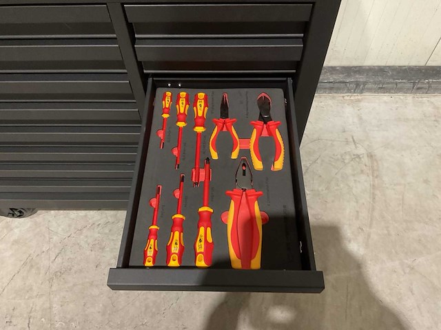 2025 - silverstahl 14 lades 344 pcs si/533 profline ep2415-2506 gereedschapswagen - afbeelding 42 van  48