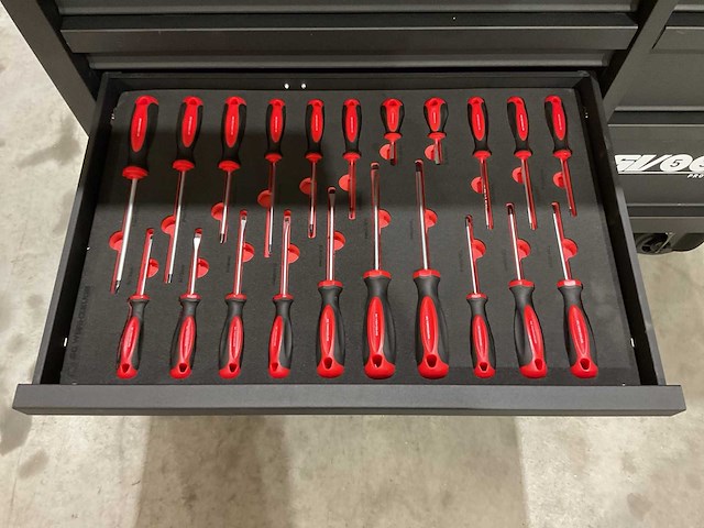 2025 - silverstahl 14 lades 344 pcs si/533 profline ep2415-2506 gereedschapswagen - afbeelding 3 van  69