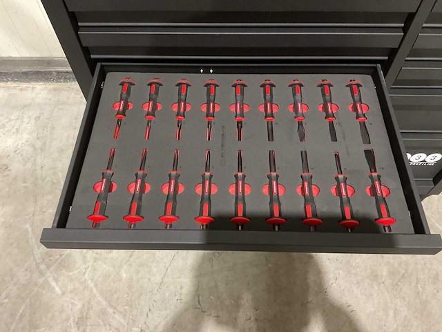 2025 - silverstahl 14 lades 344 pcs si/533 profline ep2415-2506 gereedschapswagen - afbeelding 54 van  69