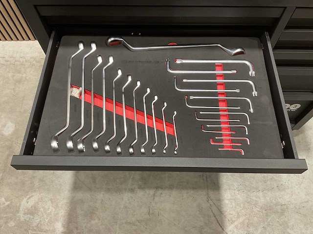 2025 - silverstahl 14 lades 344 pcs si/533 profline ep2415-2506 gereedschapswagen - afbeelding 32 van  60