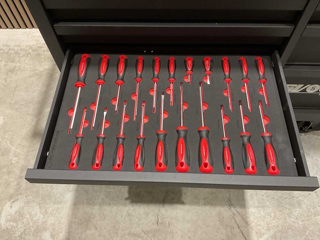 2025 - silverstahl 14 lades 344 pcs si/533 profline ep2415-2506 gereedschapswagen - afbeelding 26 van  50