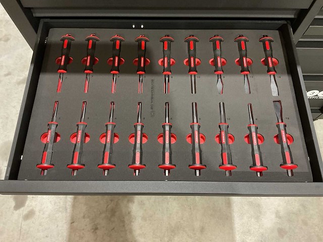 2025 - silverstahl 14 lades 344 pcs si/533 profline ep2415-2506 gereedschapswagen - afbeelding 78 van  78