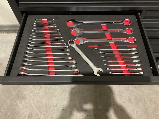 2025 - silverstahl 14 lades 344 pcs si/533 profline ep2415-2506 gereedschapswagen - afbeelding 41 van  63