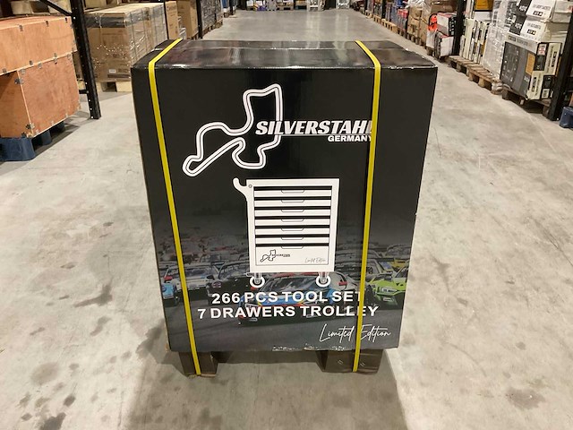 2025 - silverstahl 7 lades 266 pcs limited edition gereedschapswagen - afbeelding 23 van  62