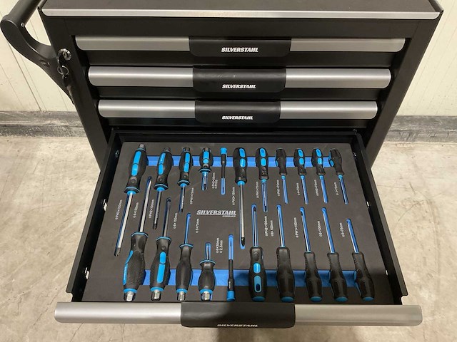 2025 - silverstahl 7 lades 266 pcs limited edition gereedschapswagen - afbeelding 33 van  62