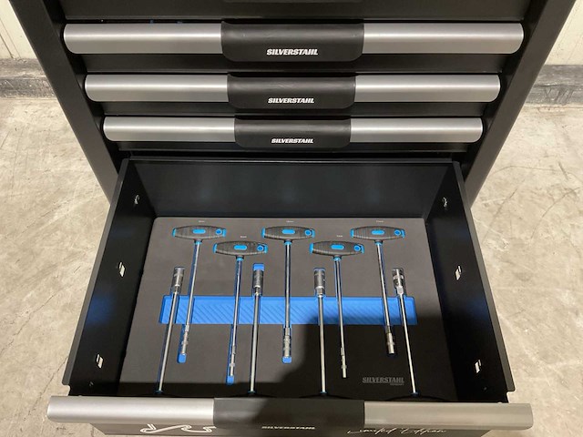 2025 - silverstahl 7 lades 266 pcs limited edition gereedschapswagen - afbeelding 35 van  62