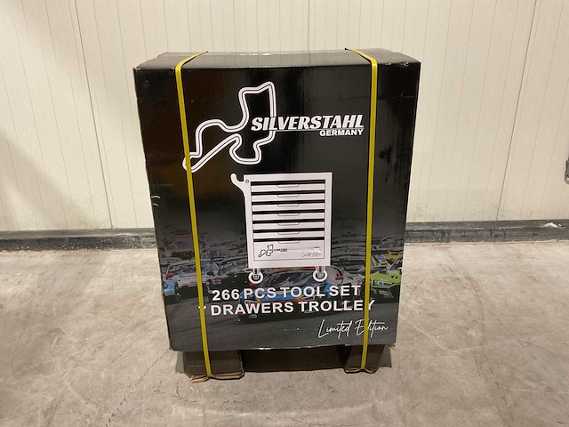 2025 - silverstahl 7 lades 266 pcs limited edition gereedschapswagen - afbeelding 39 van  62