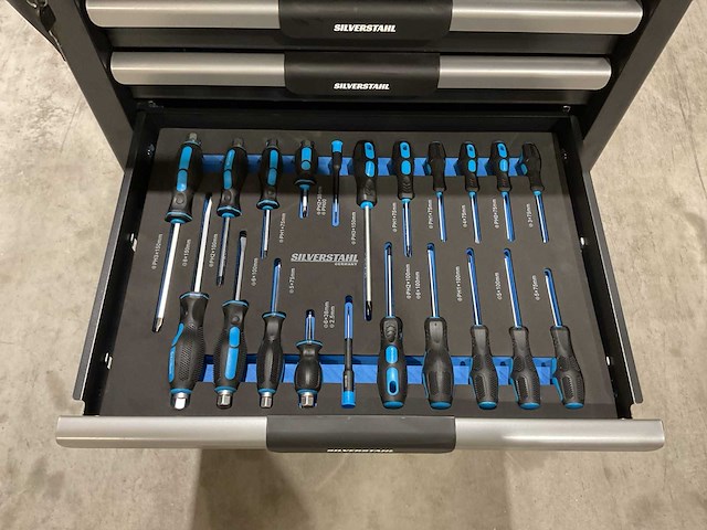 2025 - silverstahl 7 lades 266 pcs limited edition gereedschapswagen - afbeelding 23 van  23