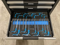 2025 - silverstahl 7 lades 266 pcs limited edition gereedschapswagen - afbeelding 2 van  60