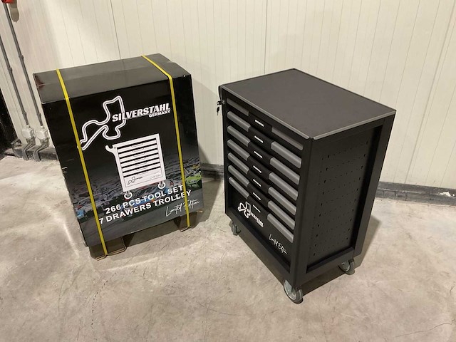 2025 - silverstahl 7 lades 266 pcs limited edition gereedschapswagen - afbeelding 38 van  60