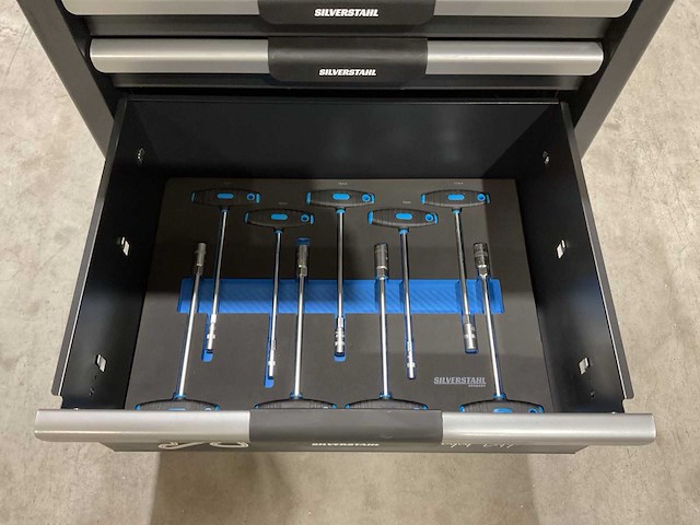 2025 - silverstahl 7 lades 266 pcs limited edition gereedschapswagen - afbeelding 3 van  58