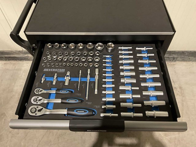 2025 - silverstahl 7 lades 266 pcs limited edition gereedschapswagen - afbeelding 31 van  51