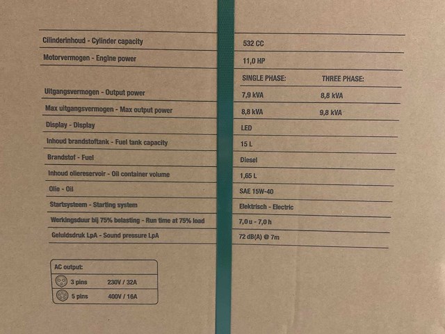 2025 - stahlwerk - sw-10kw - aggregaat/stroomgenerator - afbeelding 11 van  29