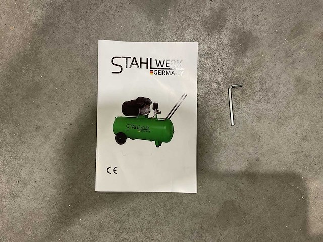 2025 - stahlwerk - sw-c100 -100l luchtcompressor - afbeelding 7 van  13