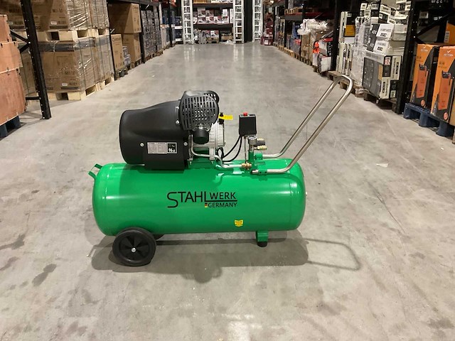 2025 - stahlwerk - sw-c100 -100l luchtcompressor - afbeelding 10 van  13