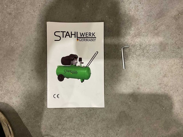 2025 - stahlwerk - sw-c100 -100l luchtcompressor - afbeelding 8 van  17