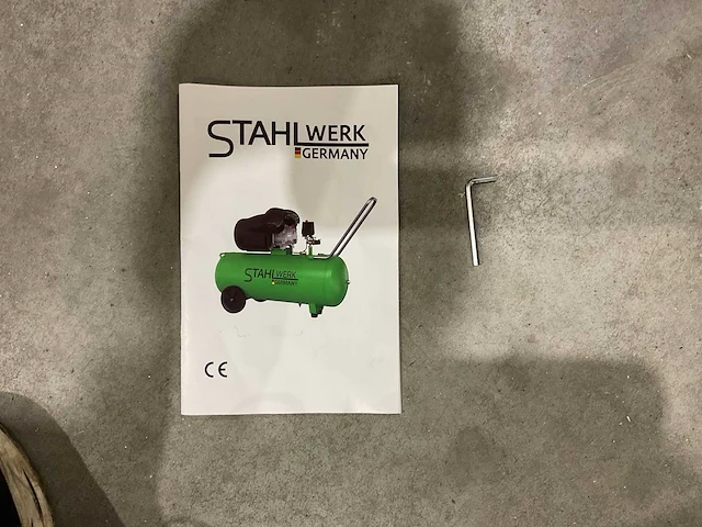 2025 - stahlwerk - sw-c100 -100l luchtcompressor - afbeelding 9 van  18