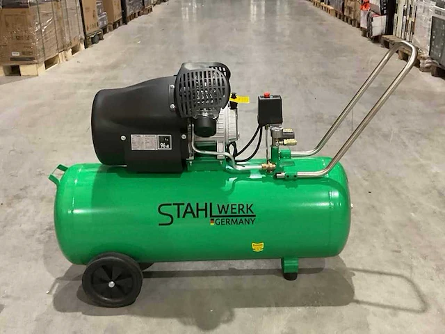2025 - stahlwerk - sw-c100 -100l luchtcompressor - afbeelding 1 van  18