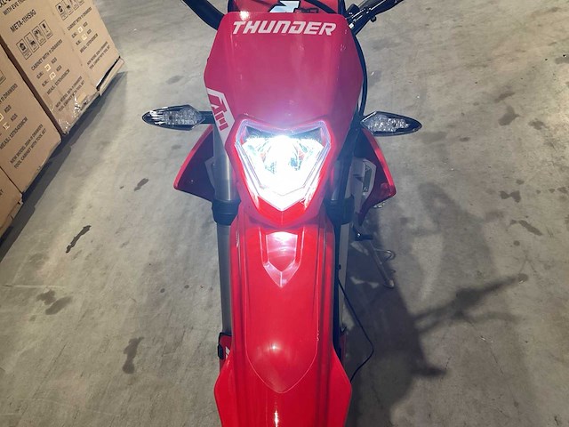 2025 - ultra cross thunder 300 blauw agb40-1 motorfiets - afbeelding 8 van  18