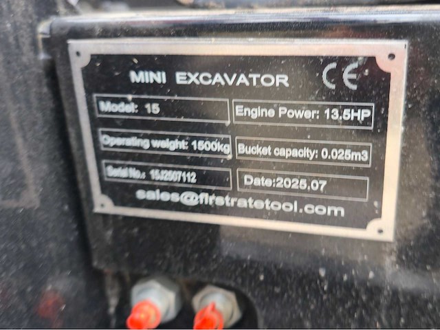 2025 - vicsec vc15 minigraafmachine rood - afbeelding 17 van  20