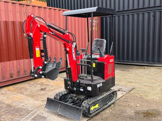 2025 - vicsec vc15 minigraafmachine rood - afbeelding 5 van  9