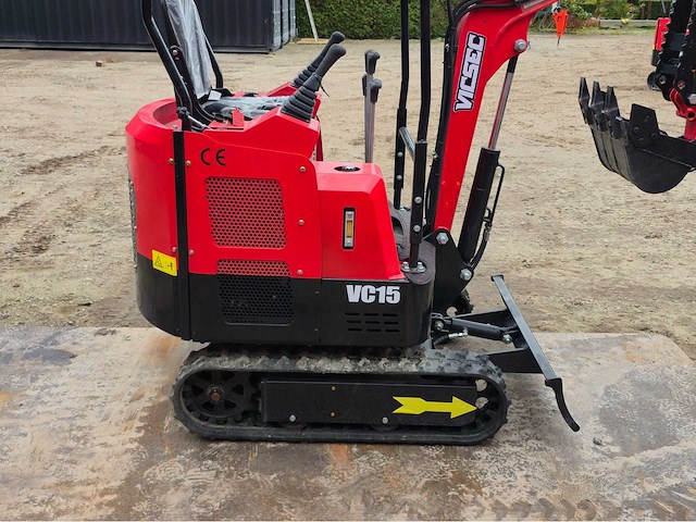 2025 - vicsec vc15 minigraafmachine rood - afbeelding 14 van  15