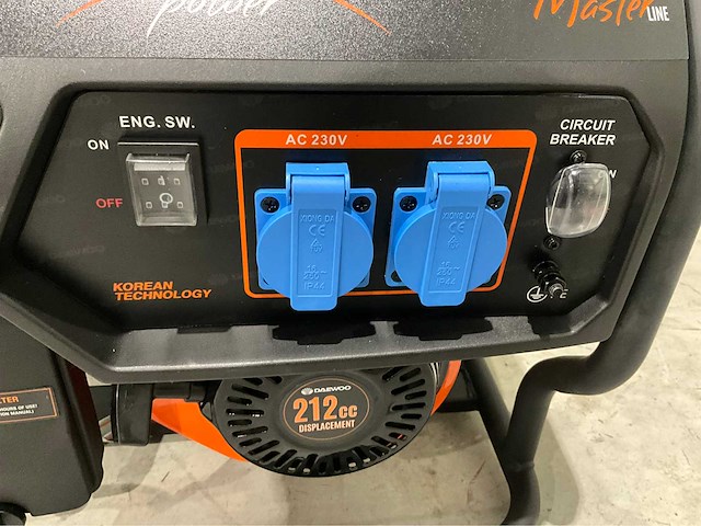 2025 4 stuks daewoo gdax 4050 noodstroomaggregaat - afbeelding 4 van  14