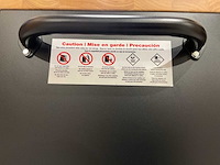 2025 72” 15 laden htc7215pc-1 zwart/hout gereedschapswagen - afbeelding 13 van  16