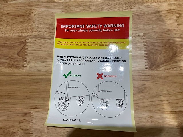 2025 72” 15 laden htc7215pc-1 zwart/hout gereedschapswagen - afbeelding 15 van  16