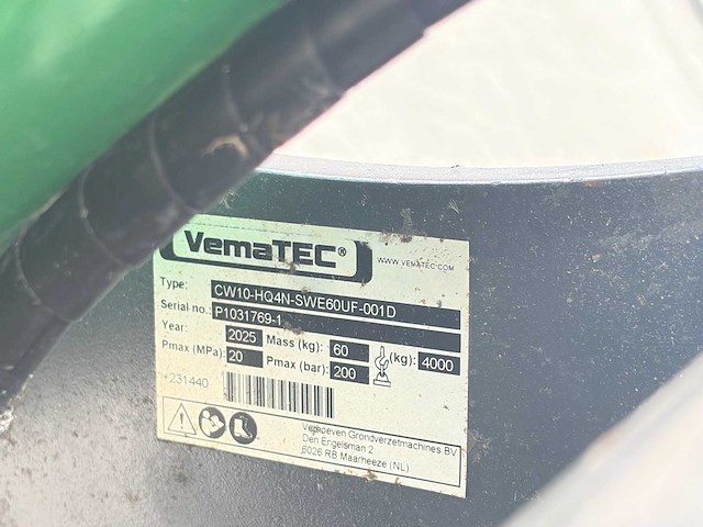 2025 aameck f60 rupsgraafmachine - afbeelding 78 van  79