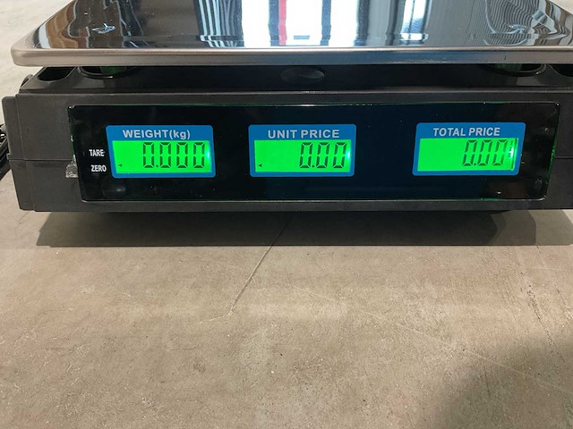 2025 acs digitale prijs weegschaal max 40kg - afbeelding 3 van  10