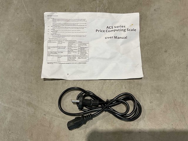 2025 acs digitale prijs weegschaal max 40kg - afbeelding 8 van  16