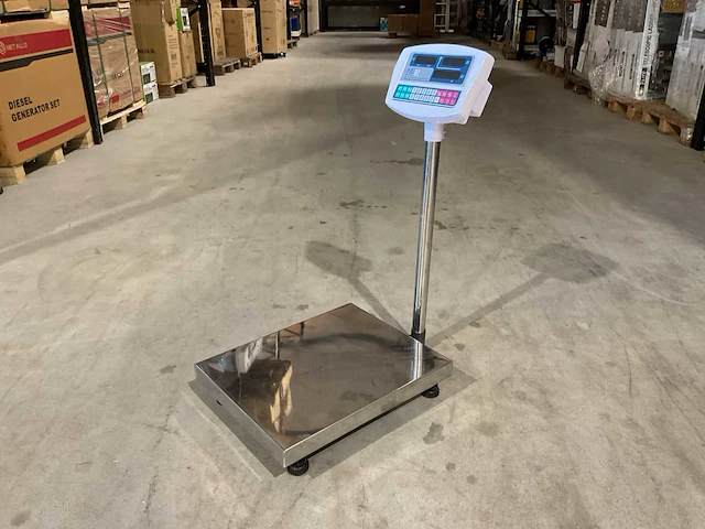 2025 acs max 300kg vloerweegschaal - afbeelding 1 van  11