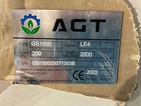 2025 agt gs1500 houthakselaar - afbeelding 11 van  57