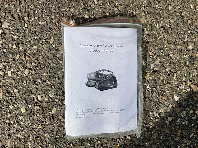 2025 agt jd500 afstandsbestuurbare grasmaaier - afbeelding 15 van  22